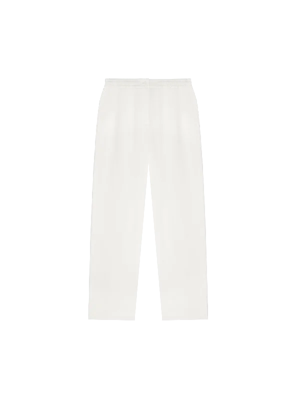 Women's DNA Aloe Linen Trousers—off-white