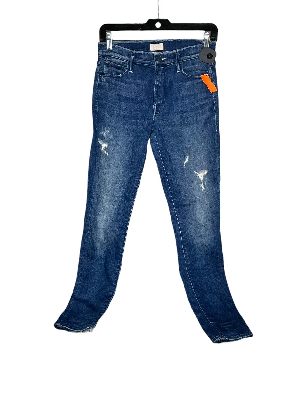 Jeans Skinny By Mother In Blue Denim, Size: 2