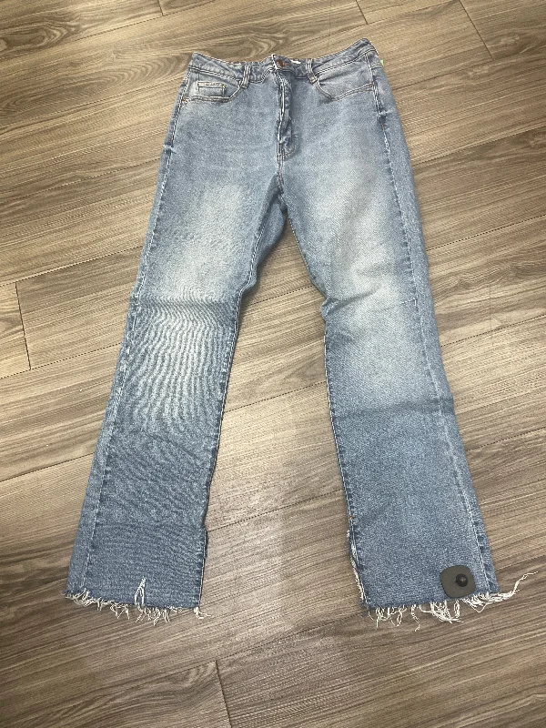 Jeans Straight By Zara In Blue, Size: 10