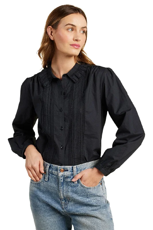 Trovata Birds of Paradise Alise Blouse in Black