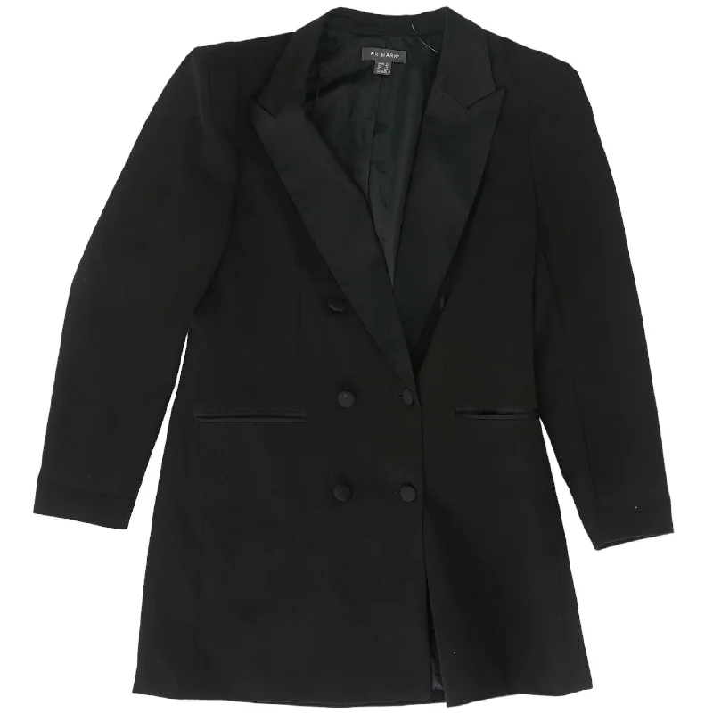 Black Solid Blazer