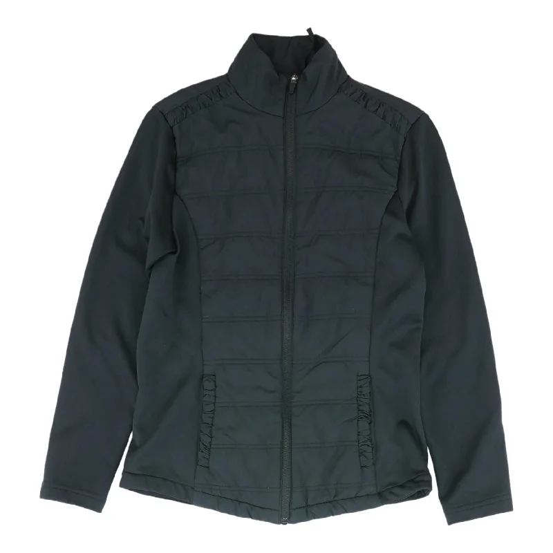 Black Solid Lightweight Jacket