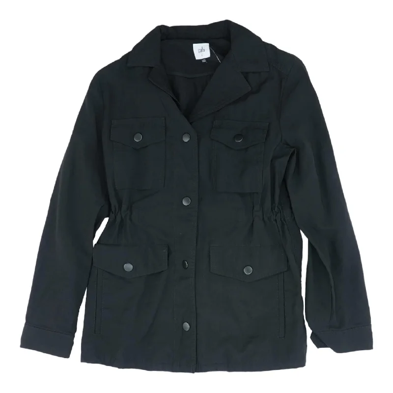 Black Solid Lightweight Jacket