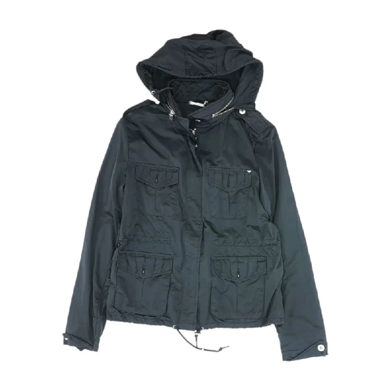 Black Solid Lightweight Jacket