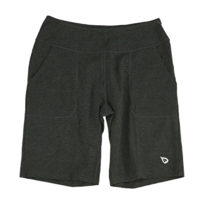 Gray Solid Active Shorts