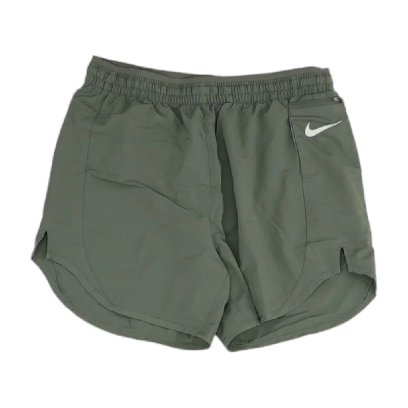 Gray Solid Active Shorts