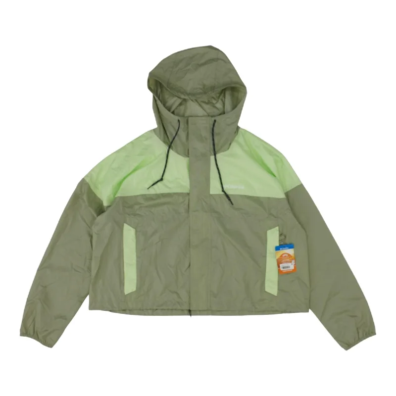 Green Color Block Active Jacket