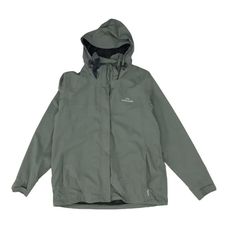 Green Solid Active Jacket