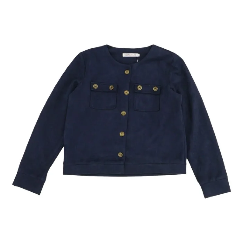 Navy Solid Lightweight Jacket