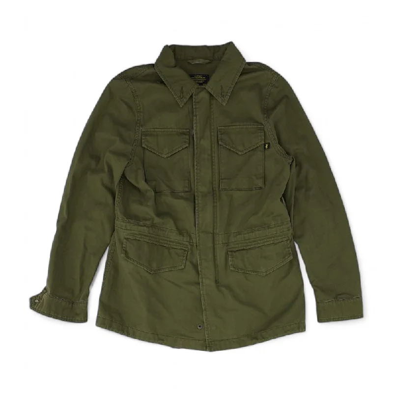 Olive Solid Lightweight Jacket