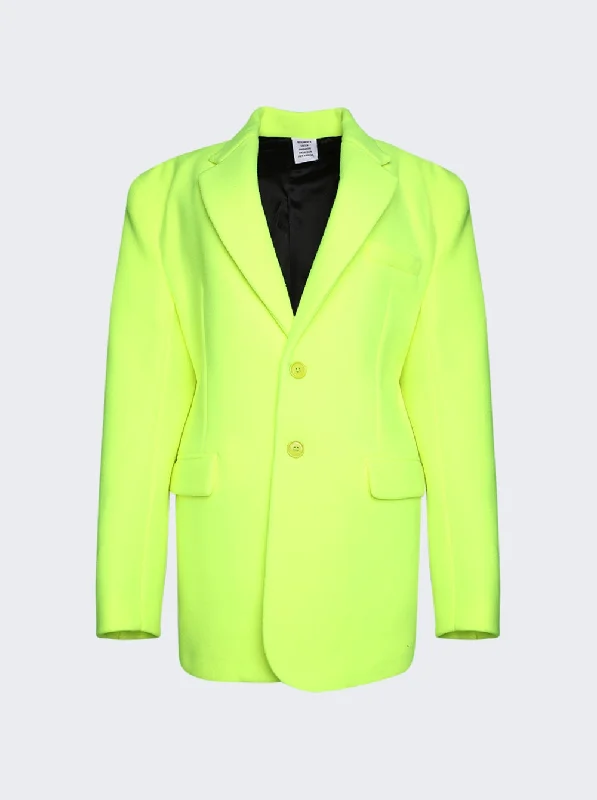 Fleece Tailored Blazer Jacket