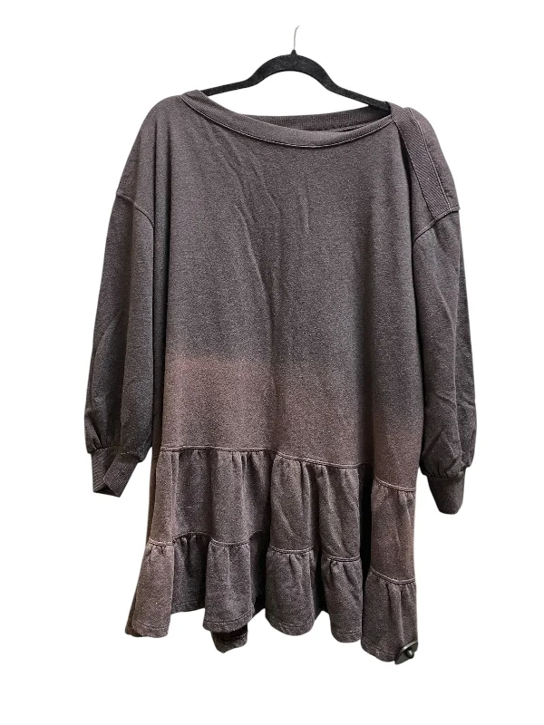 Top 3/4 Sleeve By We The Free In Purple, Size: S