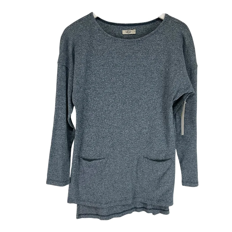 Top Long Sleeve Basic By Ugg In Blue, Size: S