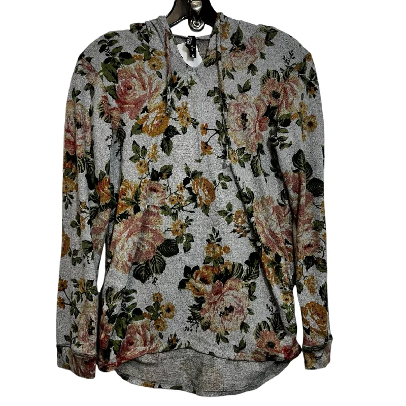 Top Long Sleeve By Clothes Mentor In Floral, Size: S