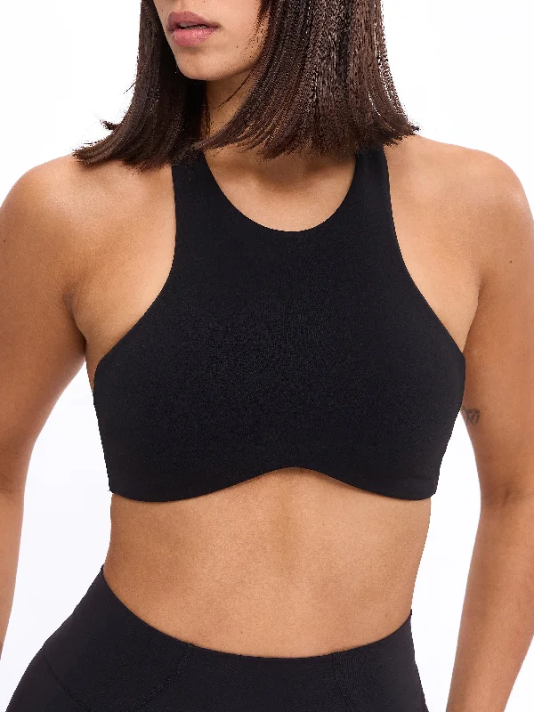 Curve Sports Bra - Onyx Black