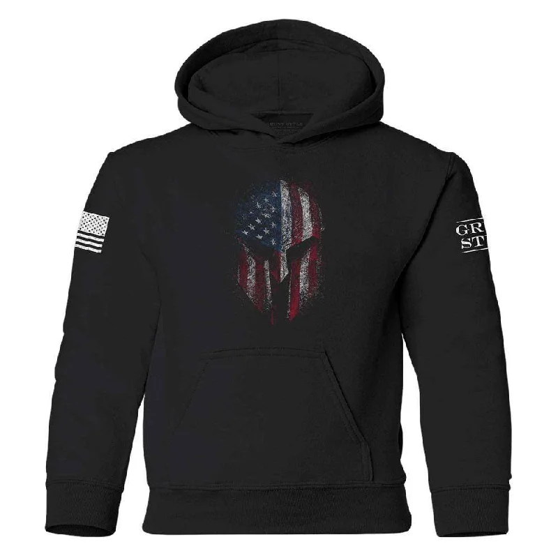 Youth American Spartan Hoodie - Black