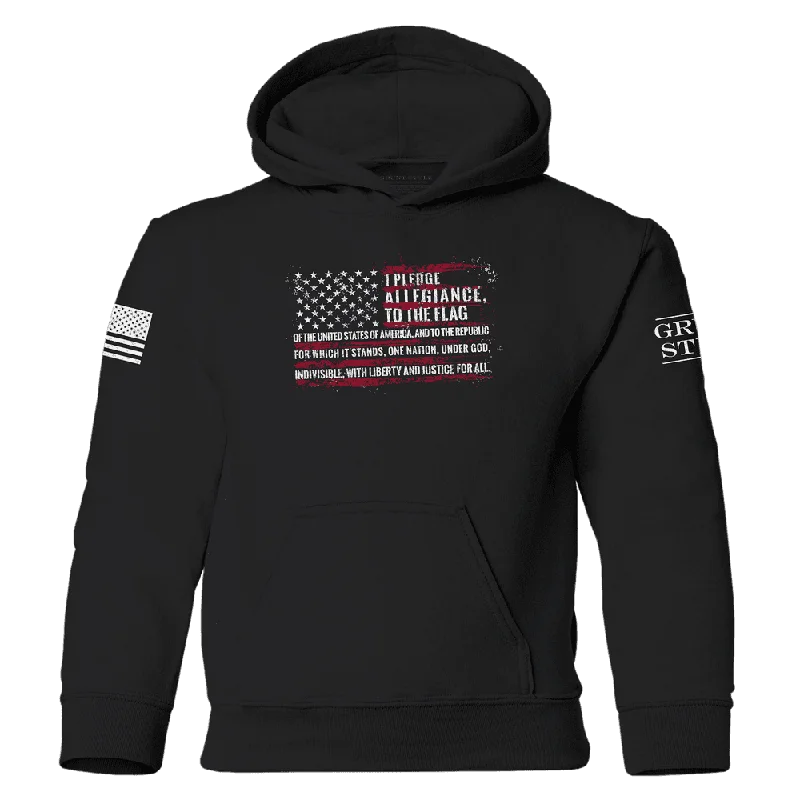 Youth Pledge Hoodie - Black