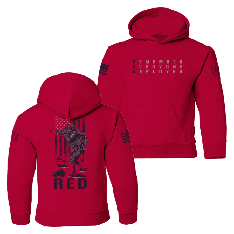 Youth RED Friday Hoodie - Red