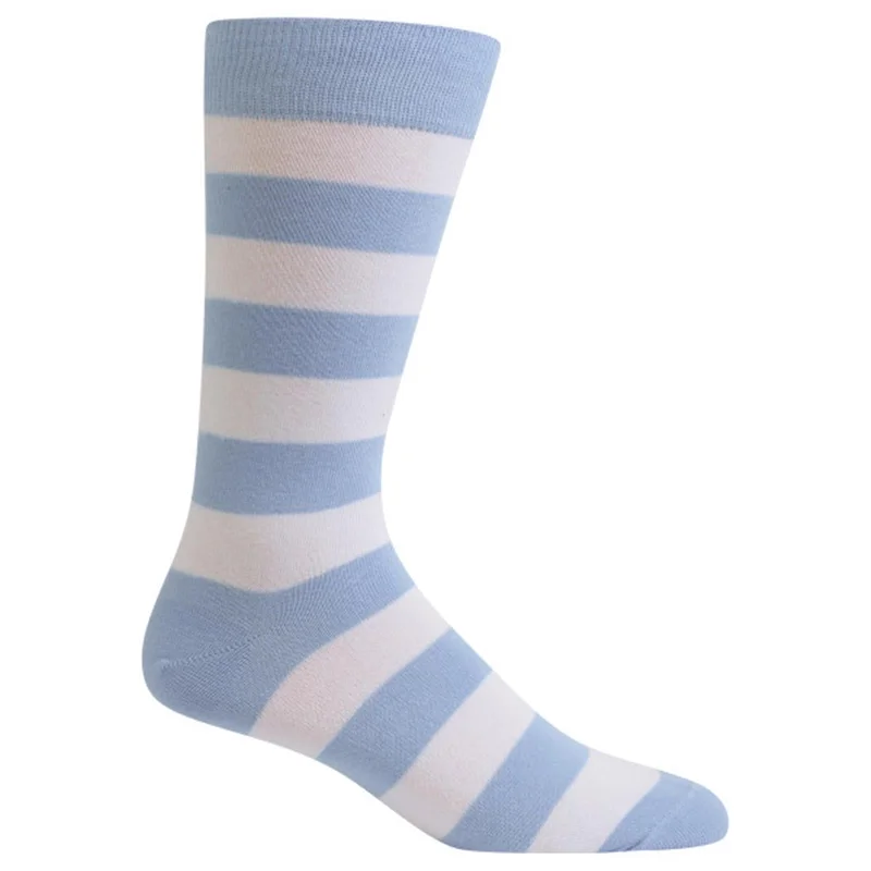 Hot Sox Mens College Rugby Stripe Socks