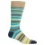 Hot Sox Mens Variegated Stripe Crew Socks