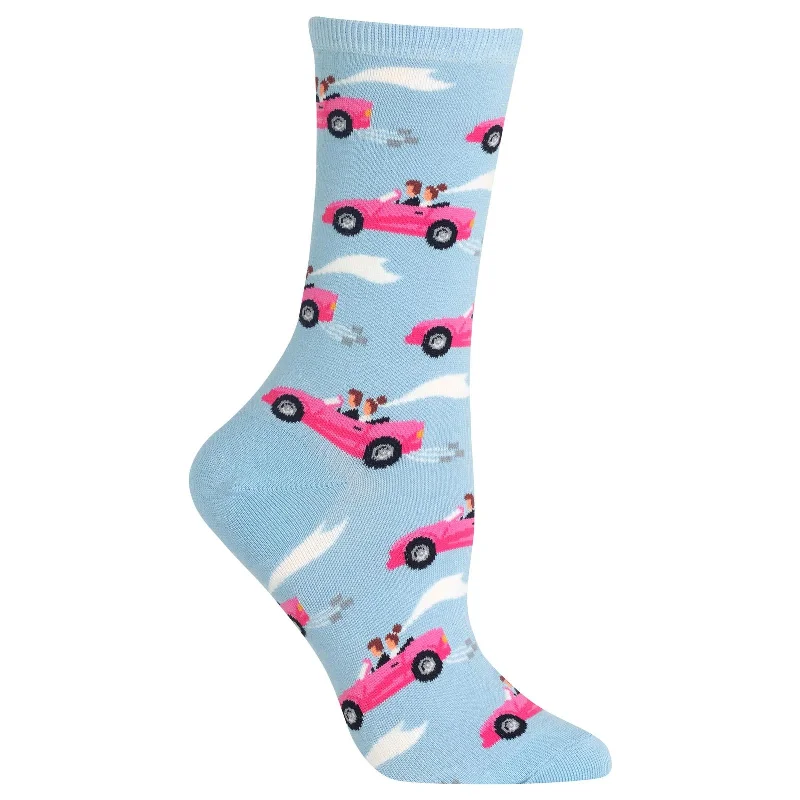 Hot Sox Womens Just Married Crew Socks