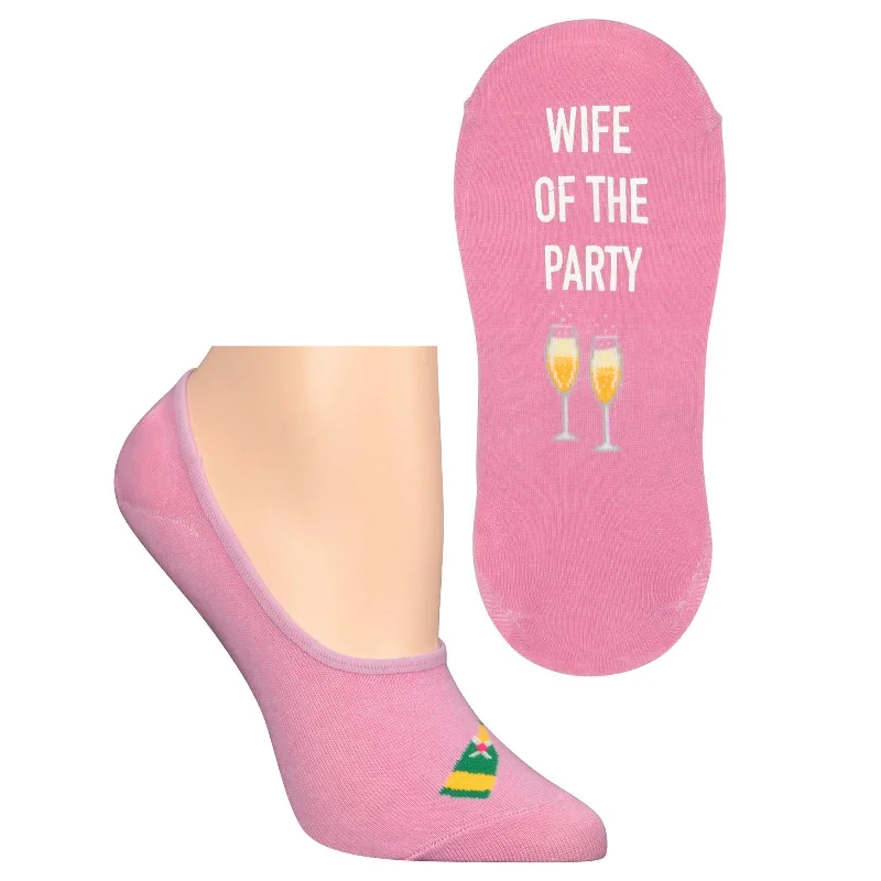 Hot Sox Womens Wife of the Party Liner Socks